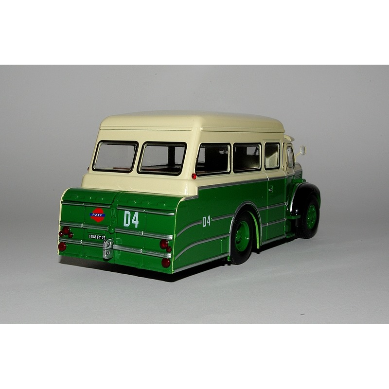 Camion miniature BERLIET TLR Dépanneuse de Bus RATP Hachette 1 43