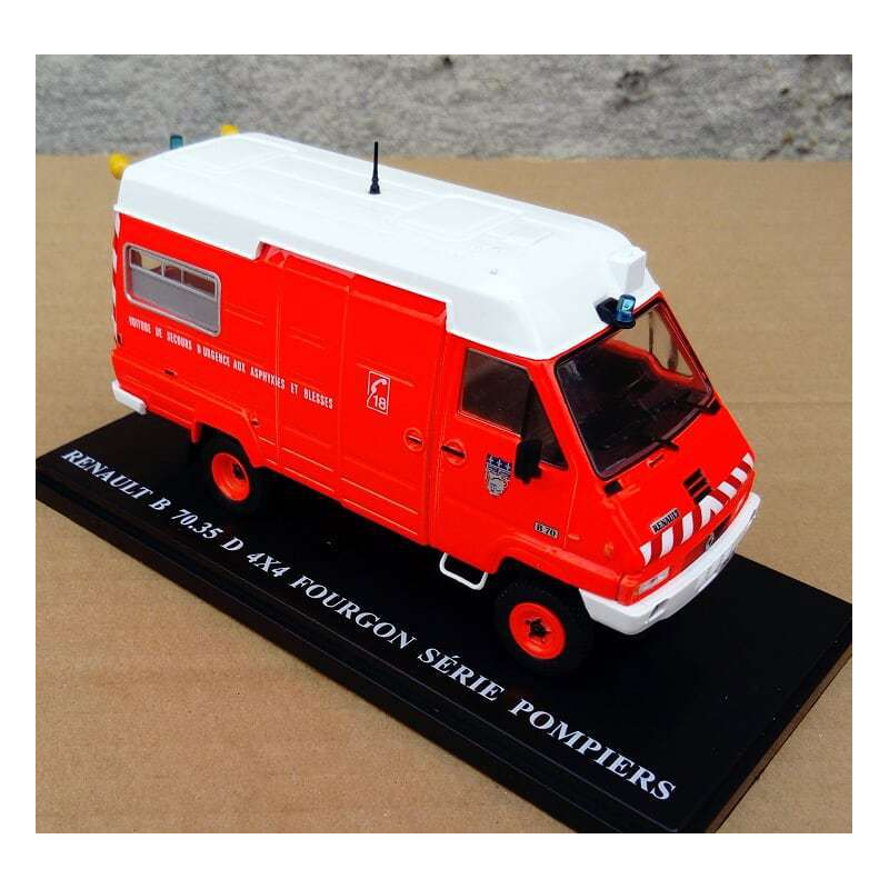 Camion Miniature Renault B D X Fourgon S Rie Pompiers