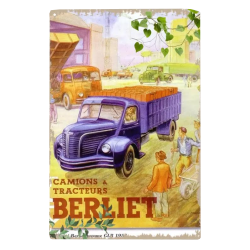 Plaque émaillée style...