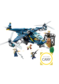 Hélicoptère de la police...