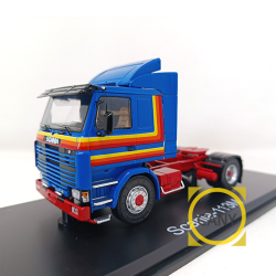 Scania 113 M bleu