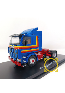 Scania 113 M bleu