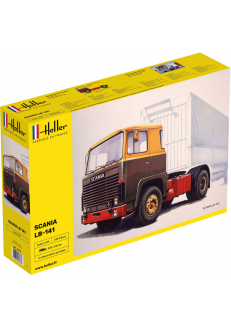 Camion miniature maquette SCANIA LB-141 - Heller - 1/24
