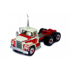 Camion miniature DODGE LCF CT900 1960 WHITE AND RED - IXO MODELS - 1/43 Ixo Models