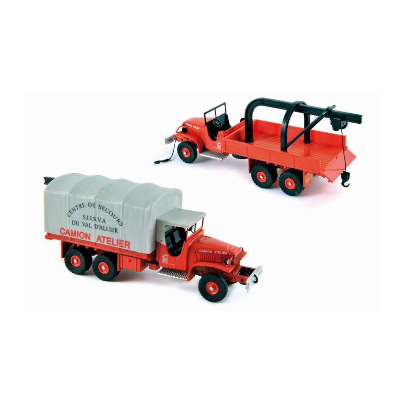 Camion de Pompier GMC « CHARENTE MARITIME » - REE MODÈLES CB-084 - HO 1/87