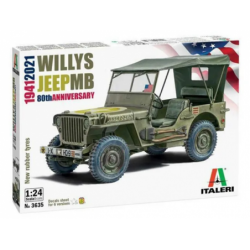 JEEP WILLY MB US ARMY - 1/24e