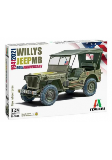 JEEP WILLY MB US ARMY - 1/24e