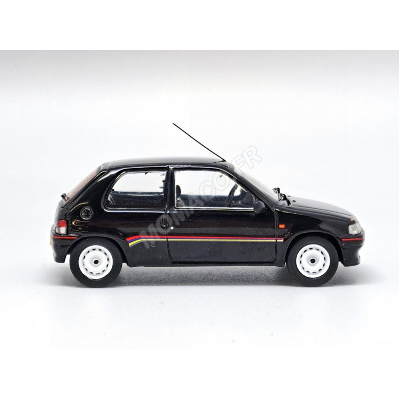 Miniature Peugeot 106 Rallye 1 Noire – Odeon – Échelle 1/43 – Neuve