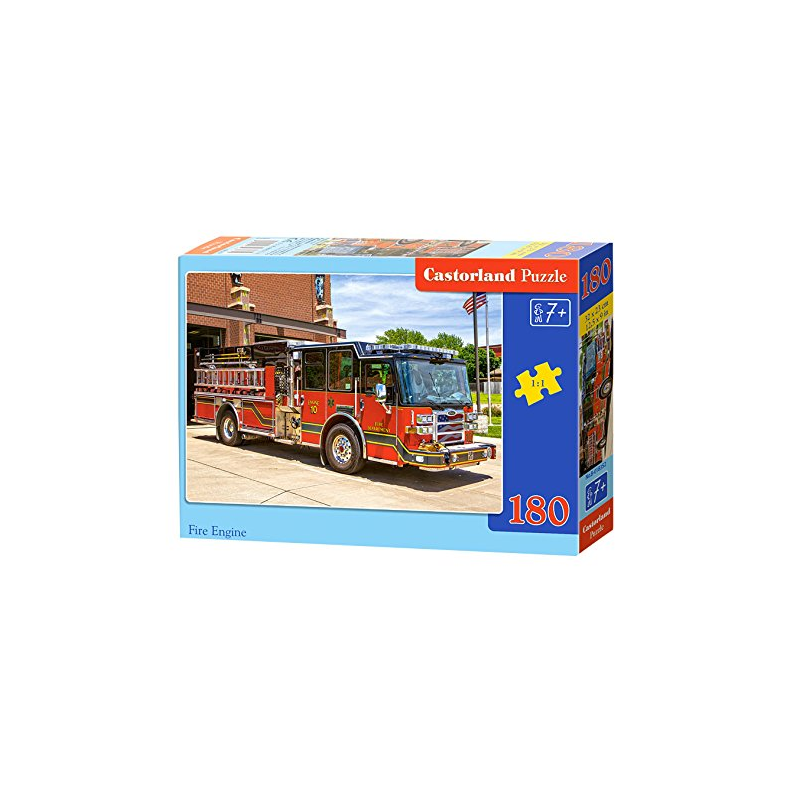 Puzzle - Camion de Pompier - 180 Pièces