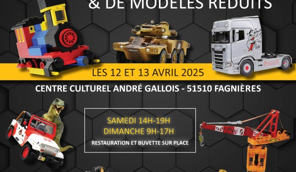 ON ORGANISE UNE EXPO DE MAQUETTES ET DE MODÈLES RÉDUITS !